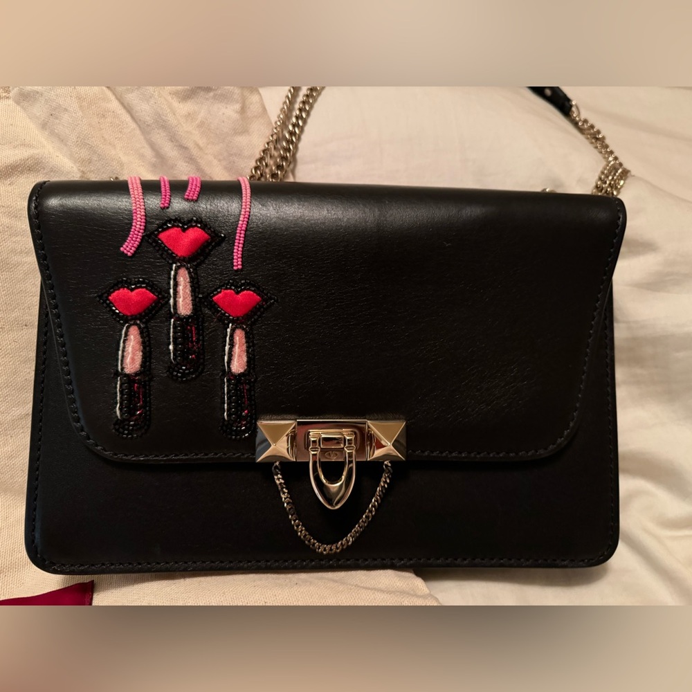 Valentino embellished Leather Crossover or Shoulder Bag